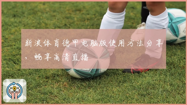 新浪体育德甲电脑版使用方法分享，畅享高清直播