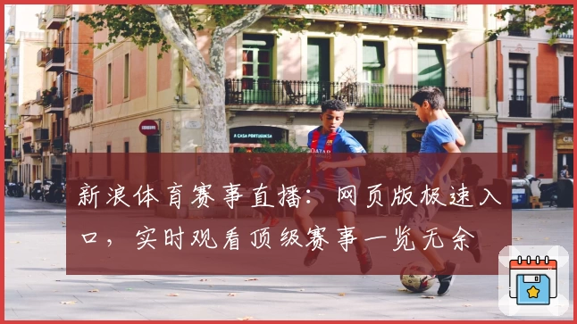新浪体育赛事直播：网页版极速入口，实时观看顶级赛事一览无余